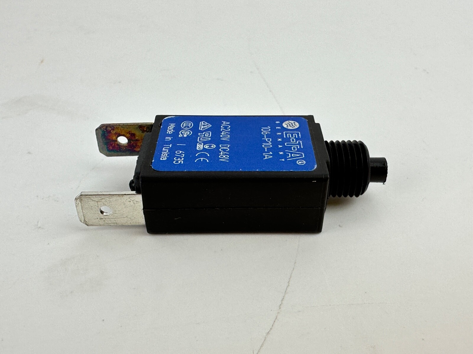 E-T-A Circuit Breaker 106-P10-1A 240VAC 48VDC 1A