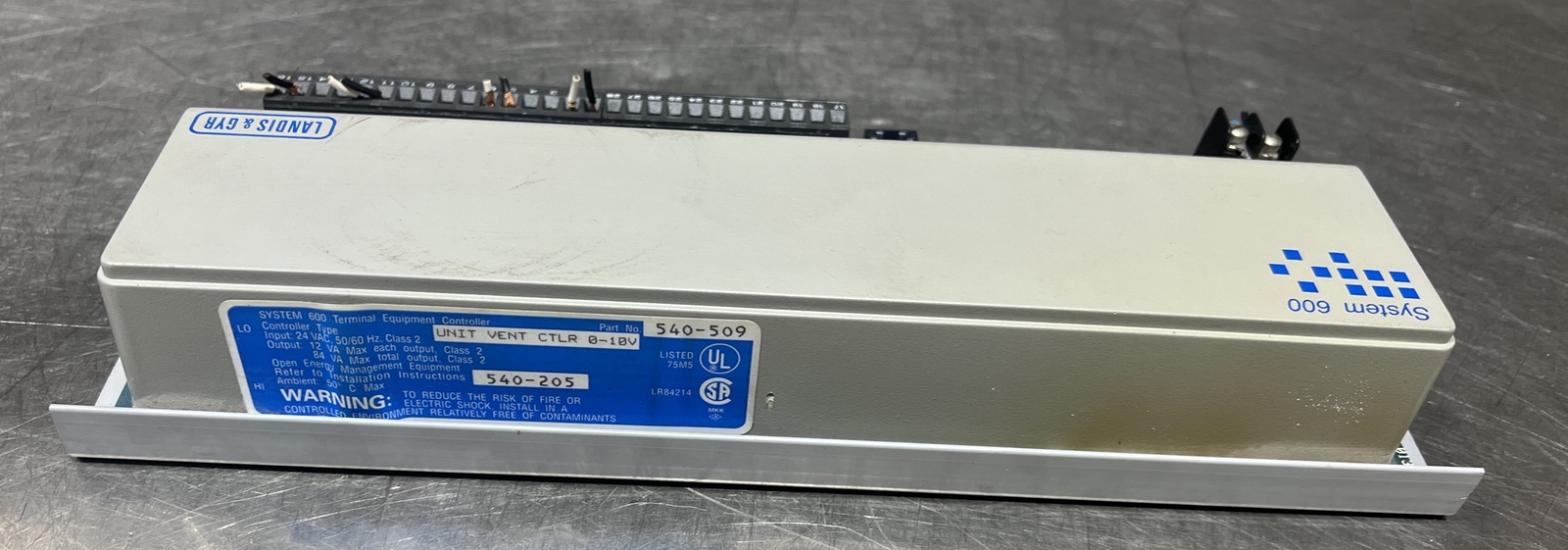 Landis & GYR 540-509 BACnet Used Surplus