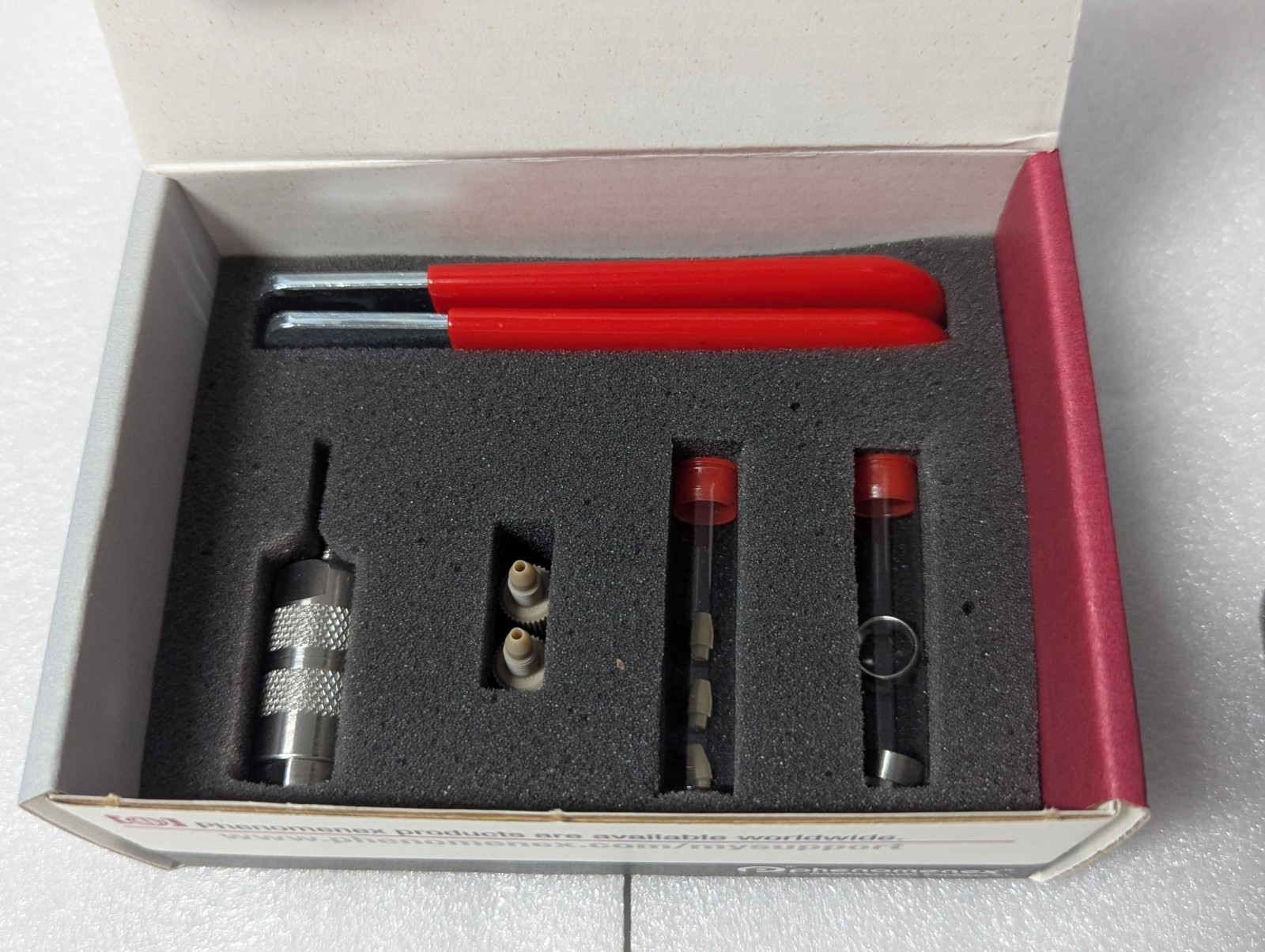 KJ0-4282 HPLC Guard Cartridge System. Phenomenex Security Guard. New – Open Box