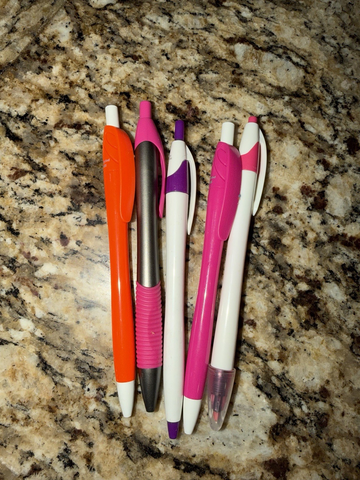 Assorted Ballpoint Pens Bulk Lot Various Colors Office Supply.