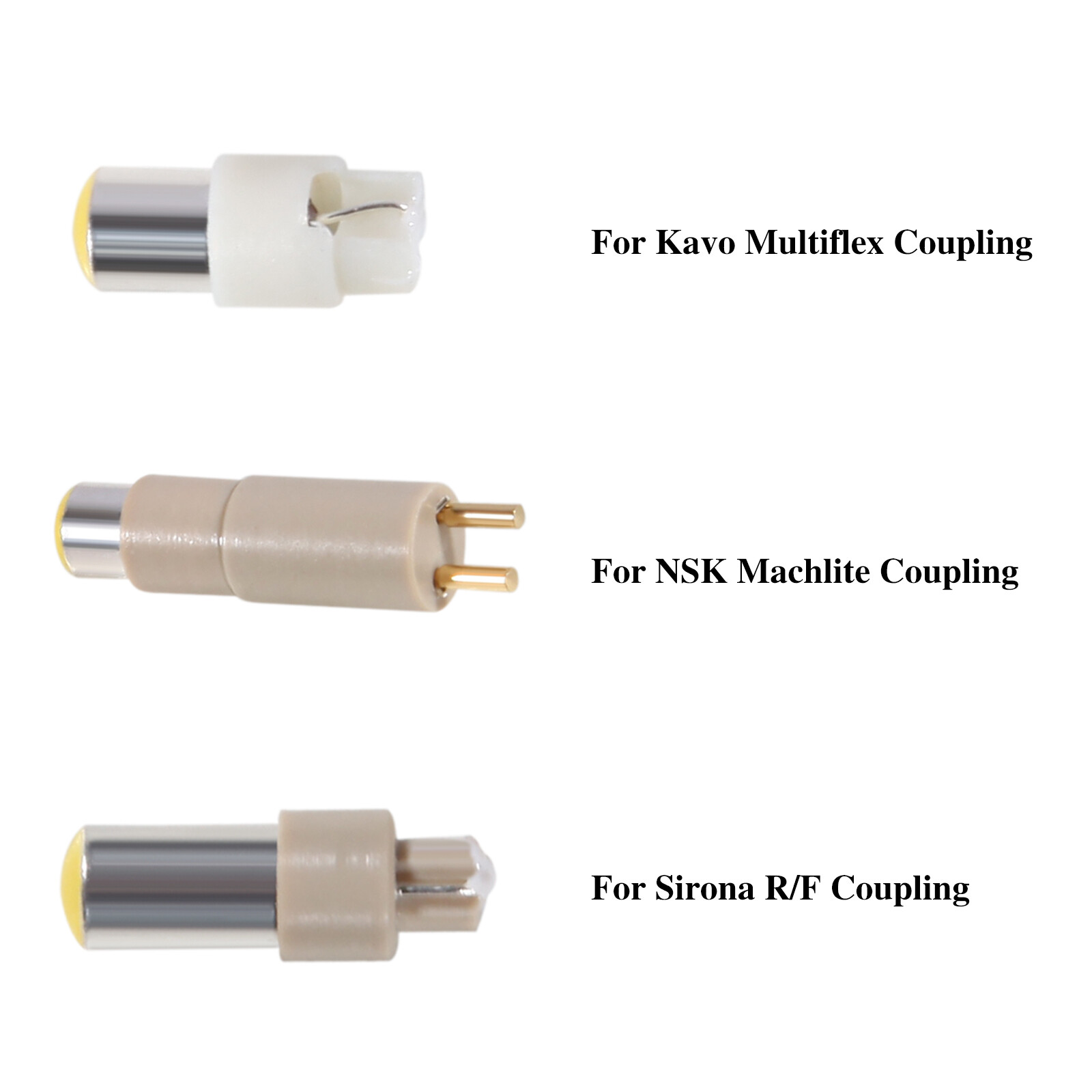 For KAVO/NSK/Sirona Coupler 6 H COXO Dental Fiber Optic Handpiece /Bulb LED po