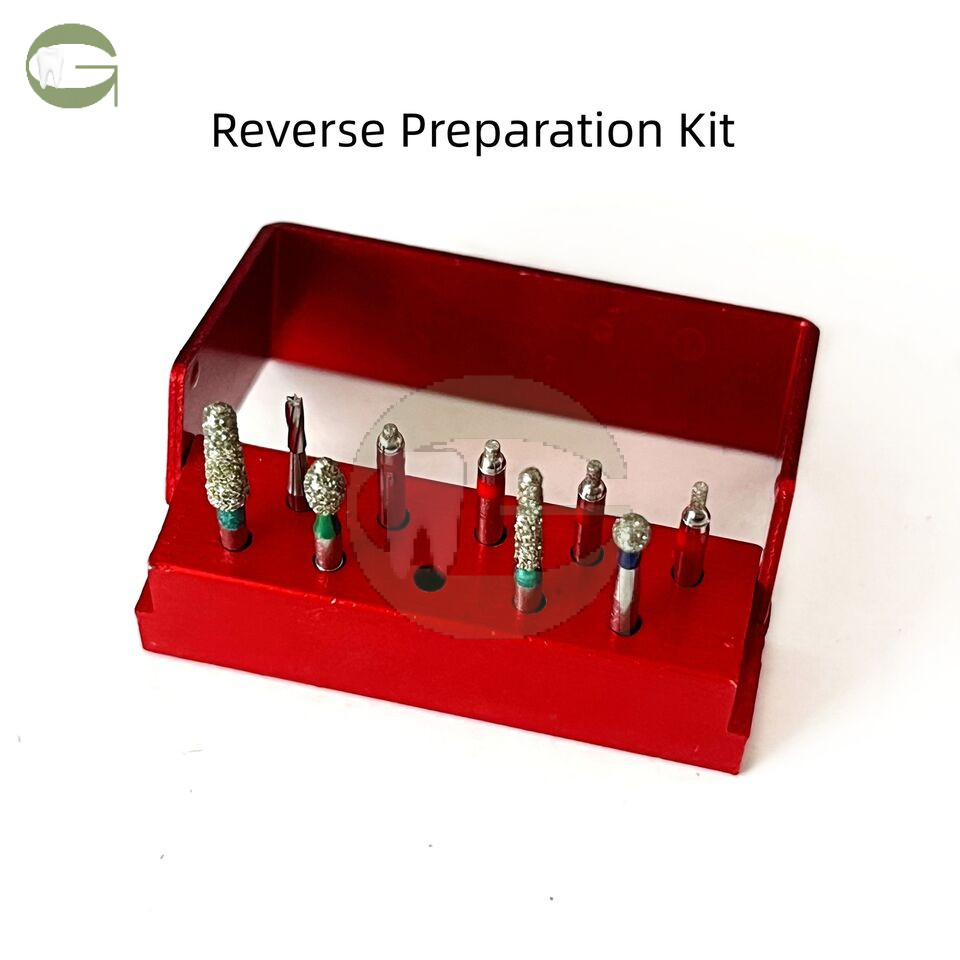 Dental Reverse Preparation/Anterior Posterior Crown Direction Burs Drill Diamond