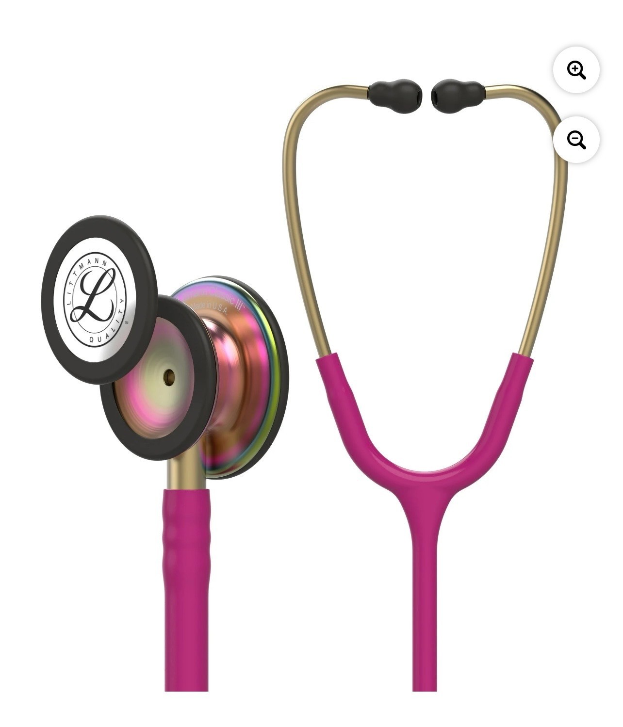 3M Littmann Classic III Dual Head Stethoscope Purple