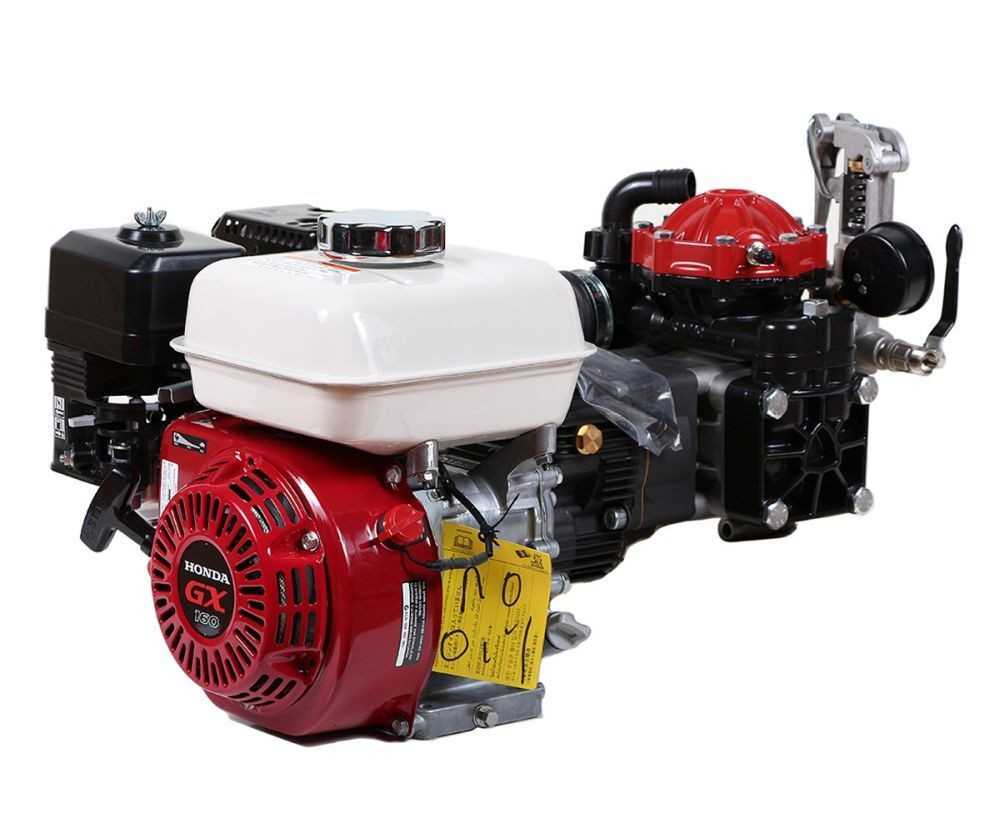 Hypro D30/AR30 Diaphragm Pump& Honda GX160QXE Electric Start Gas Engine Assembly