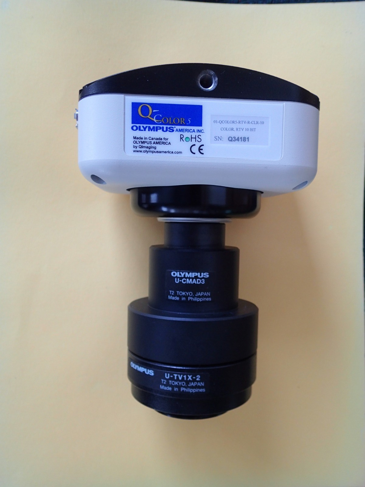 Olympus QColor5 Qimaging MicroPublisher 5.0 CCD Color Digital Camera Firewire