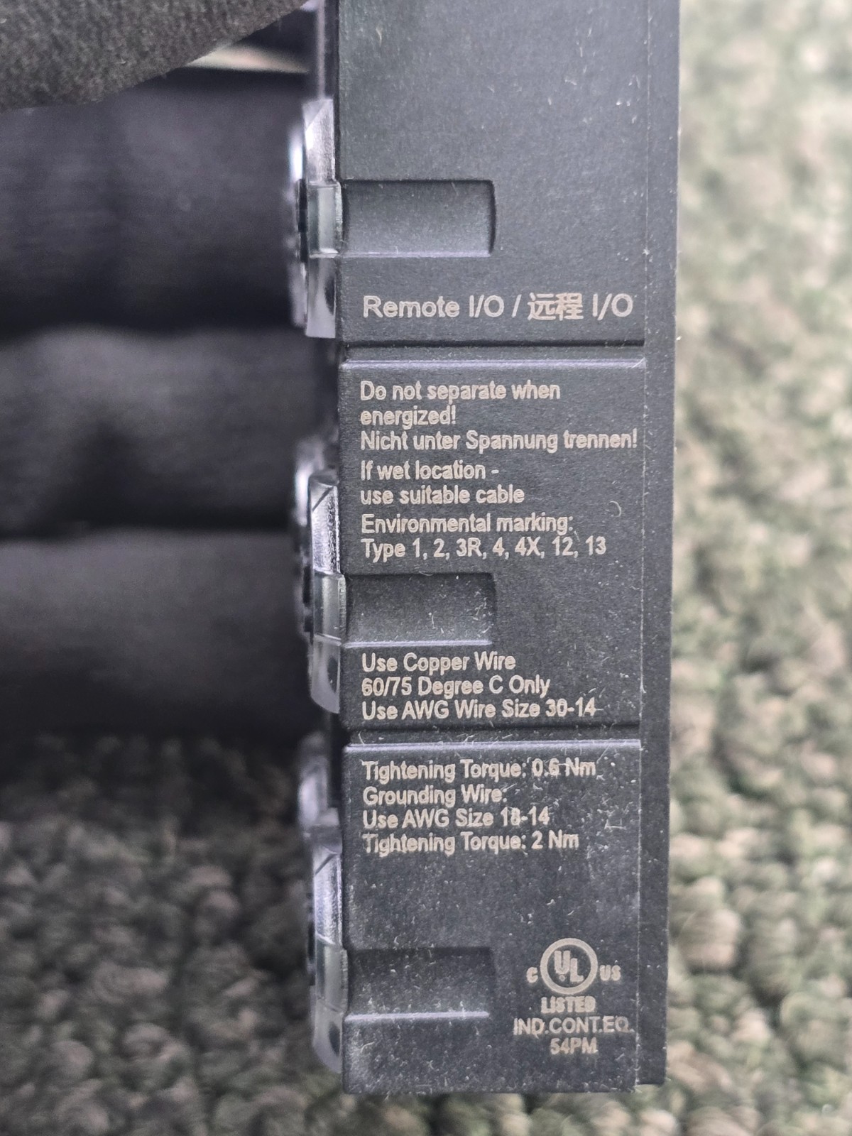 Murr Elektronik 56601 Cube67 Dio16 E 8xm12 I/O Expansion Module 30VDC
