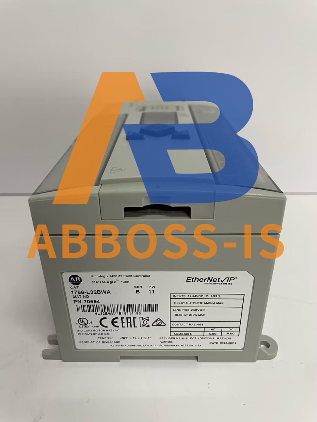 NEW Allen-Bradley 1766-L32BWA MicroLogix 1400 32 Point Controller AB 1766L32BWA