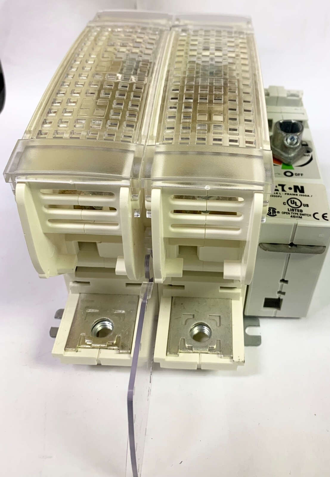 EATON R9L2200FJ 2 Pole 200 AMP L Frame Fusible Rotary Disconnect 200A J 600 VAC