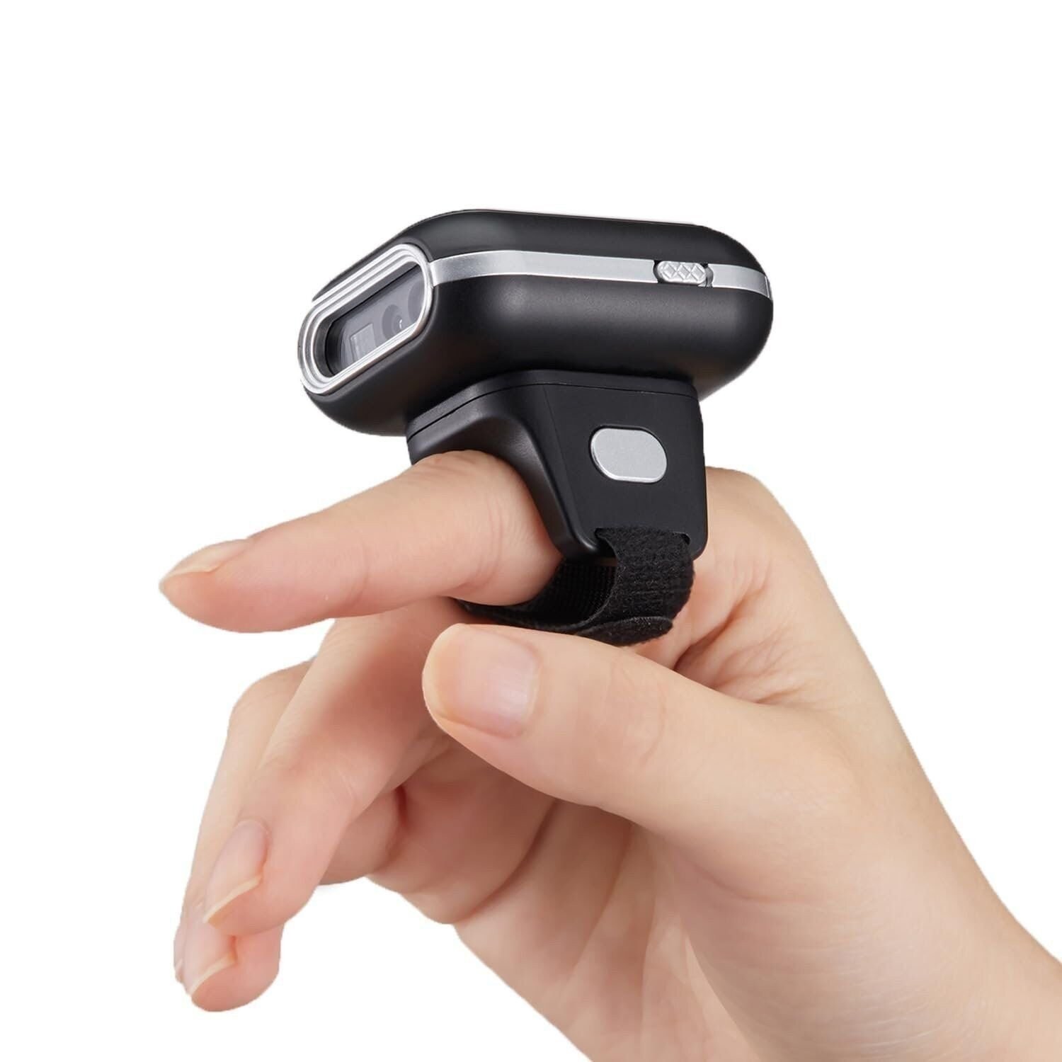 Adesso NuScan 4300B 2D Bluetooth Wireless Ring Finger Barcode Scanner…