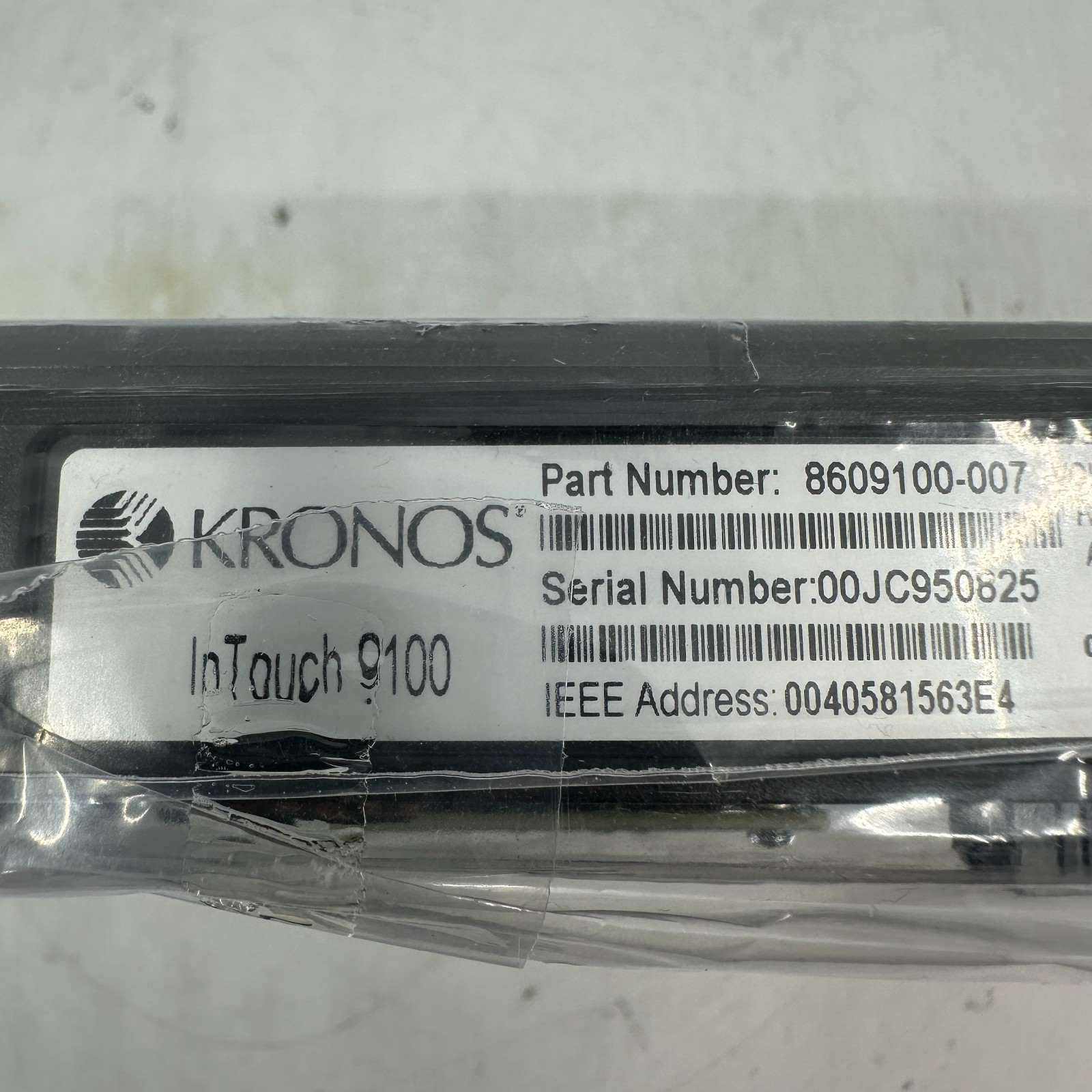 KRONOS INTOUCH 9100 8609100-007 SCREEN ONLY UNTESTED