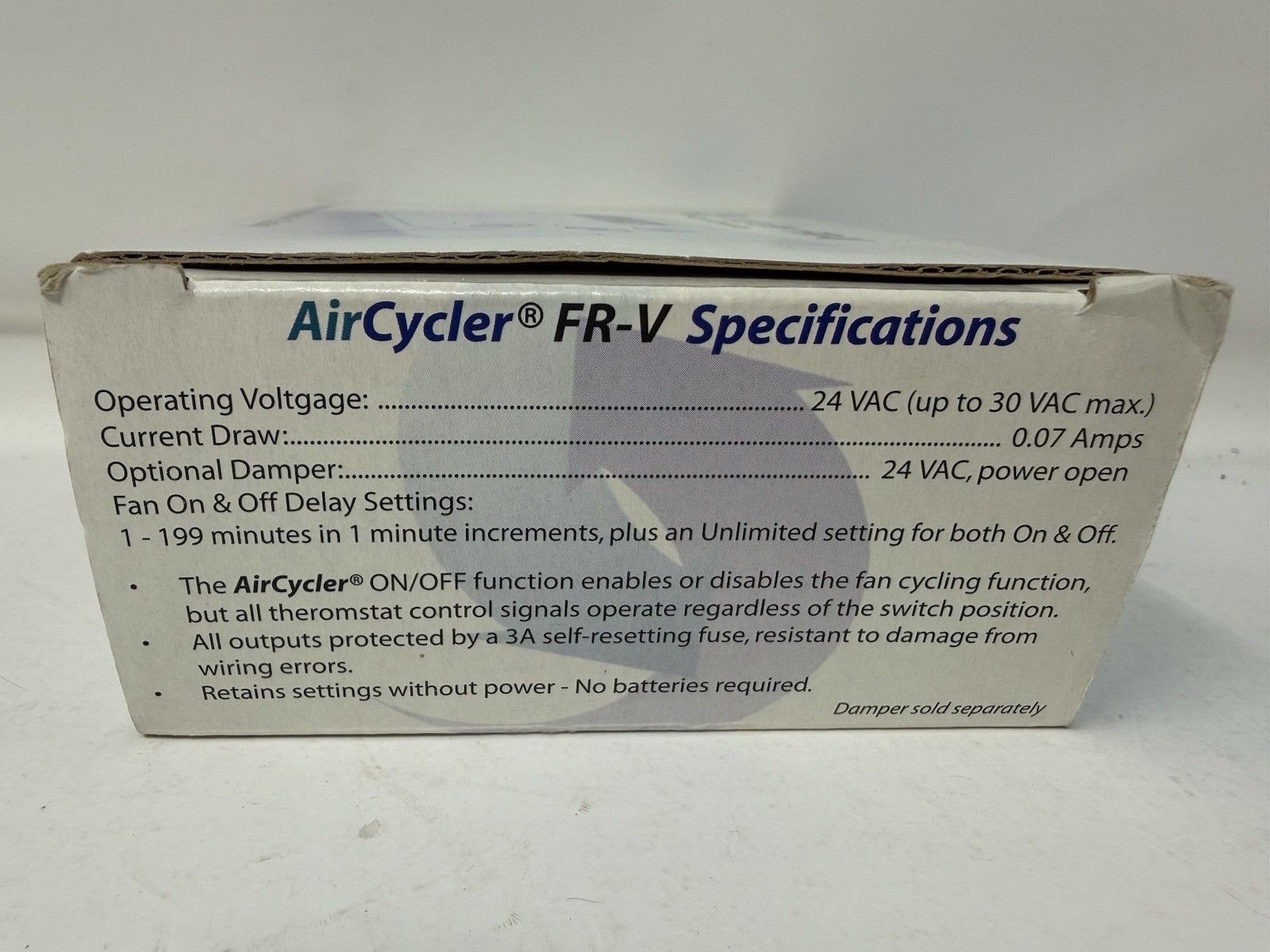 AirCycler FR-V Smart Controller HVAC Ventilation Furnace Fan Timer LIPIDEX