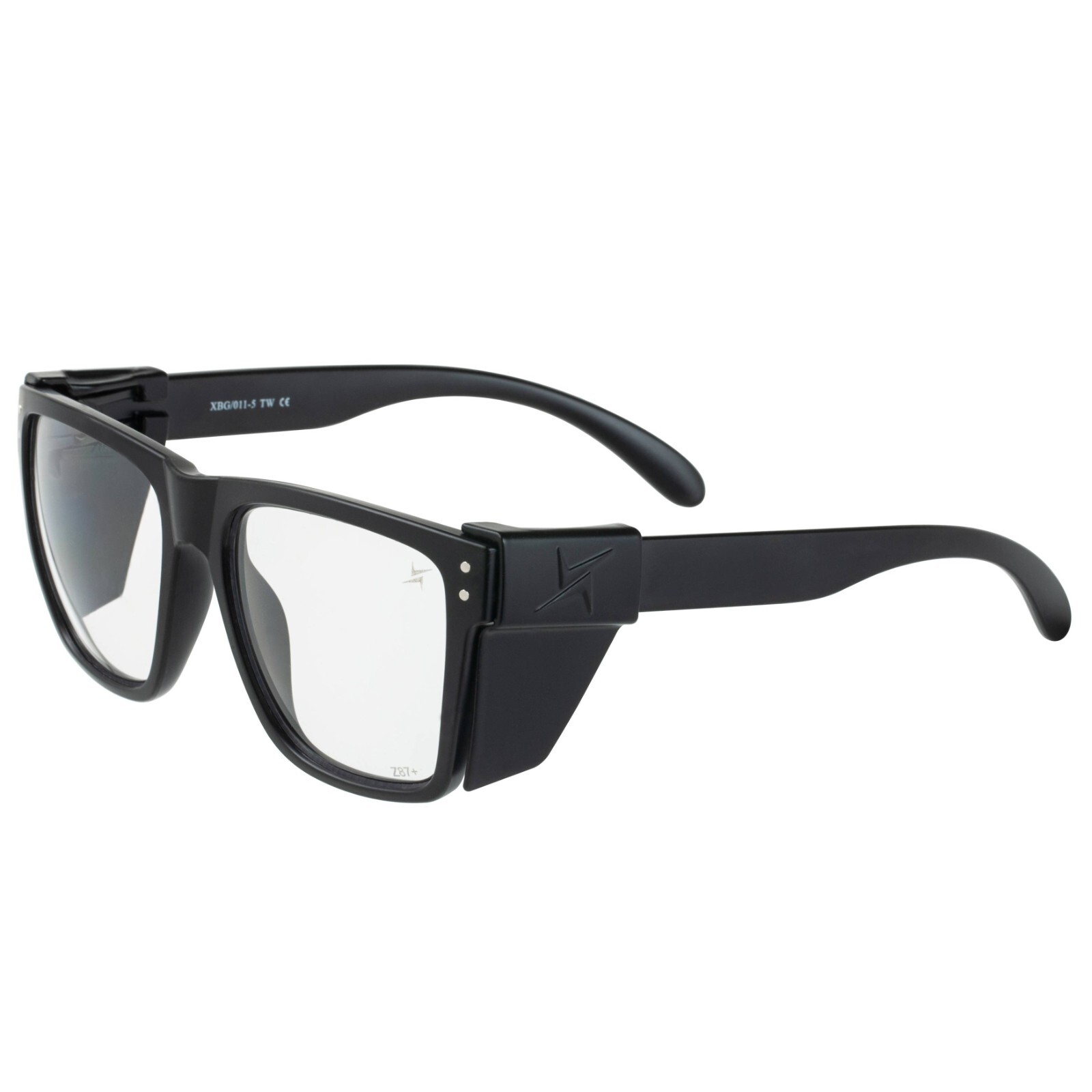 X Power ANSI Z87+ Weekenders XL Safety Sunglasses and Side Shield Combo, UV 400