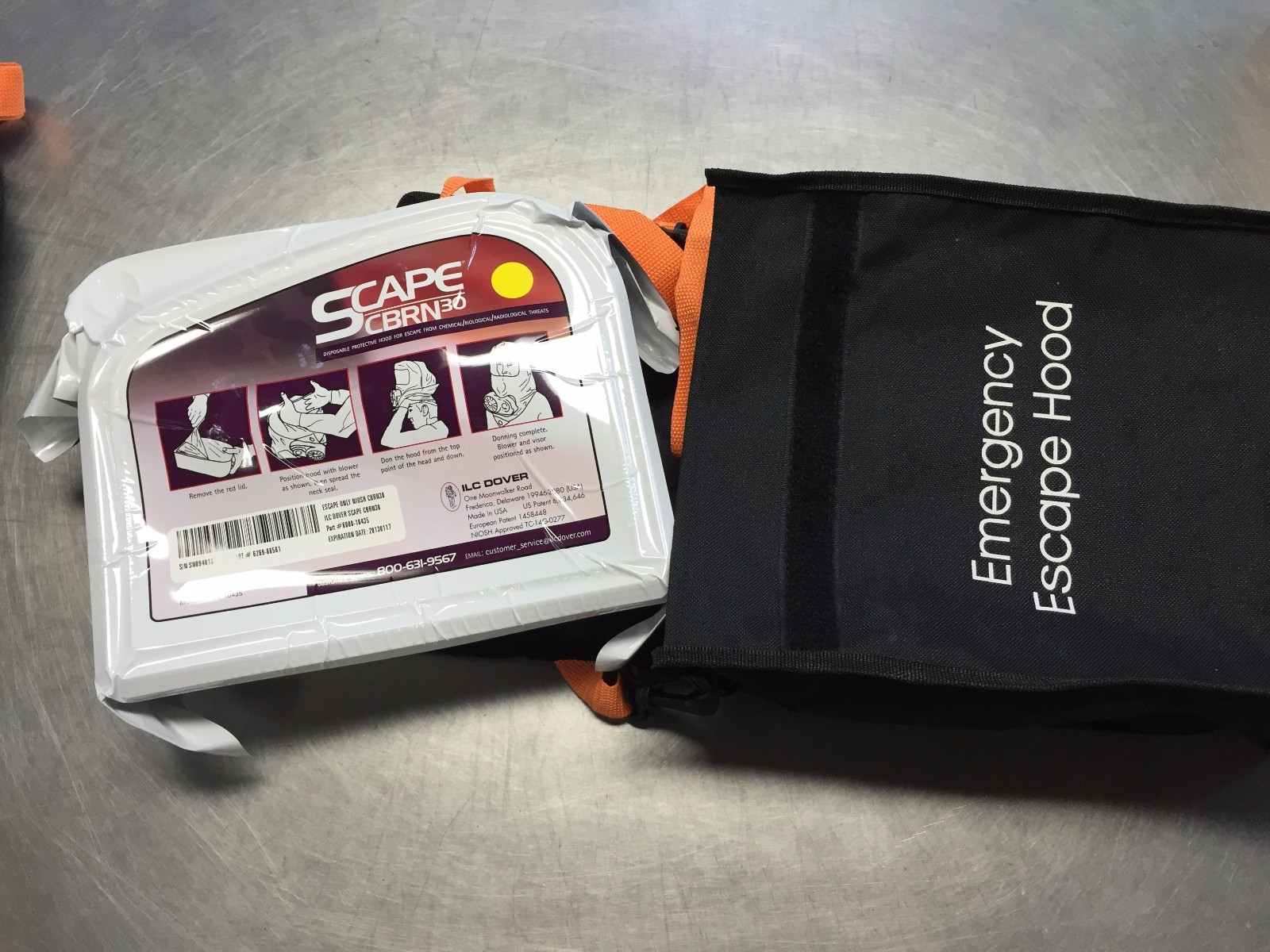 Scape CBRN30 6000-10435 Disposable Protective Mask Hood From Chemical/Biologic