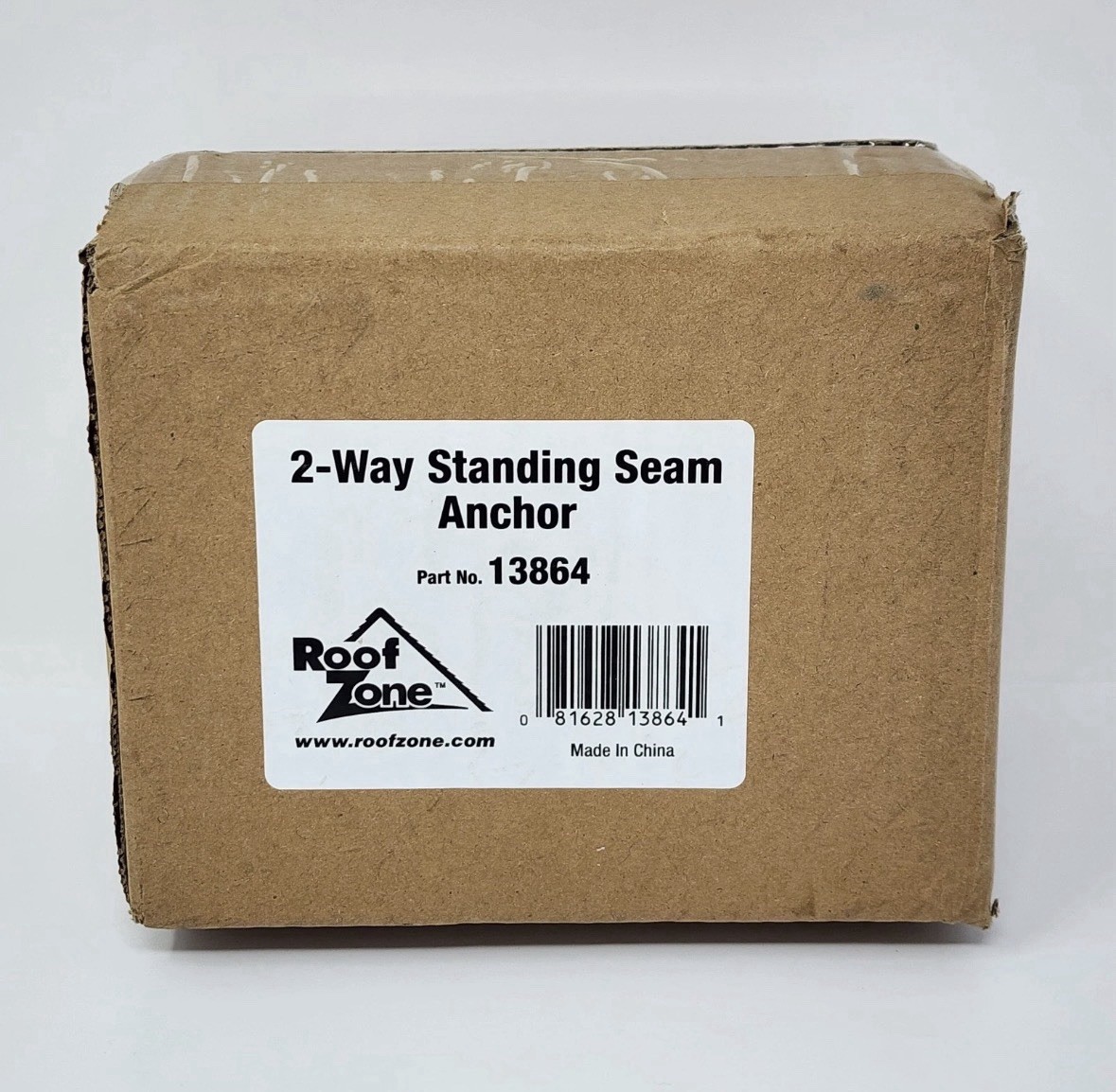 Roof Zone 2-Way Standing Seam Anchor Clamp Tie Down PART No. 13864