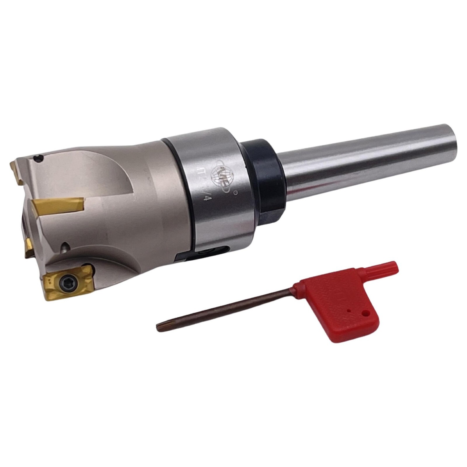 CME 2″ 90° Indexable Face Mill w/ MT2 Arbor, APKT1604 Inserts Included, 4 Flutes