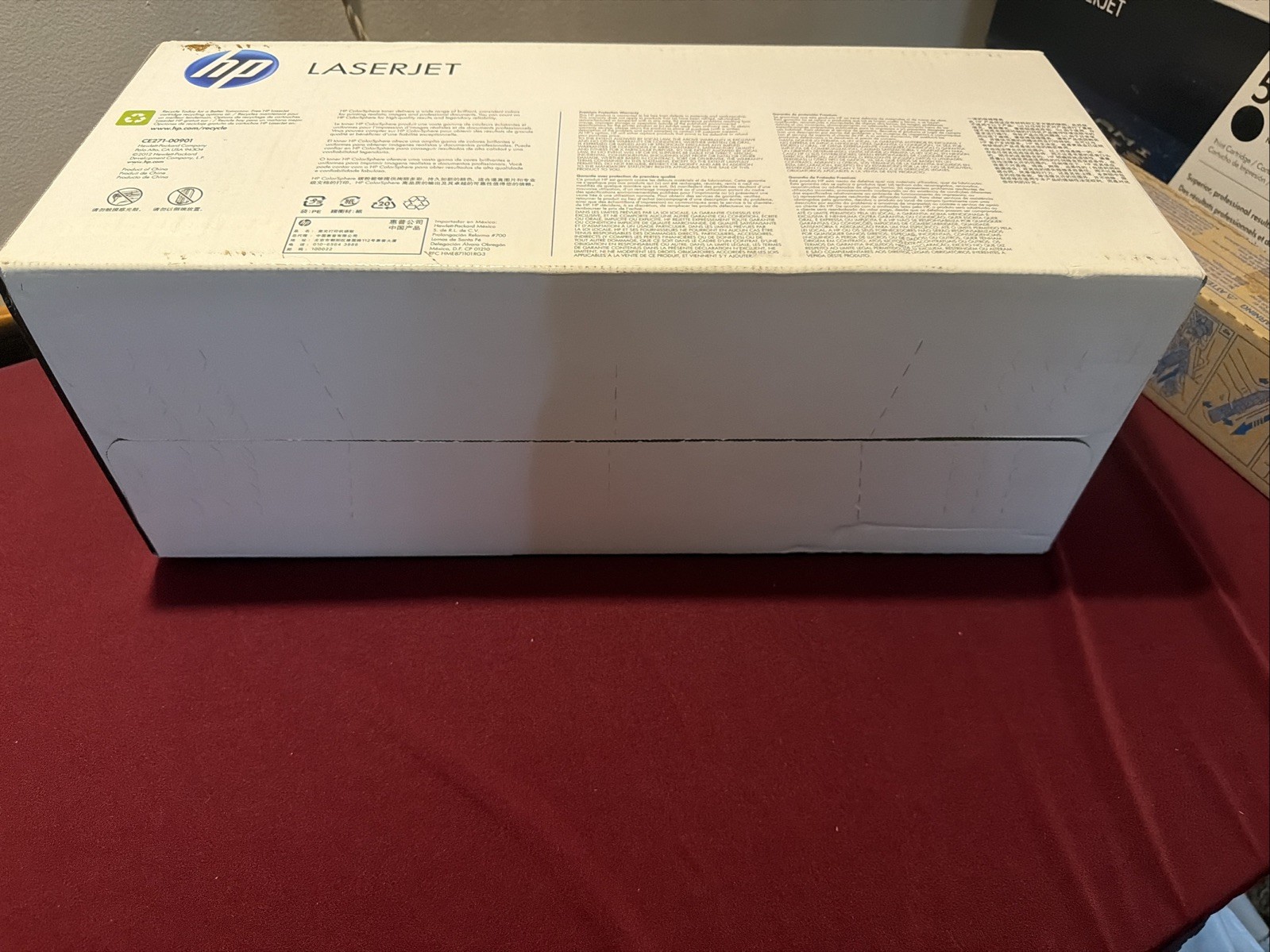 HP CP5525 650A Cyan Toner Cartridge New Sealed in Box Inkjet
