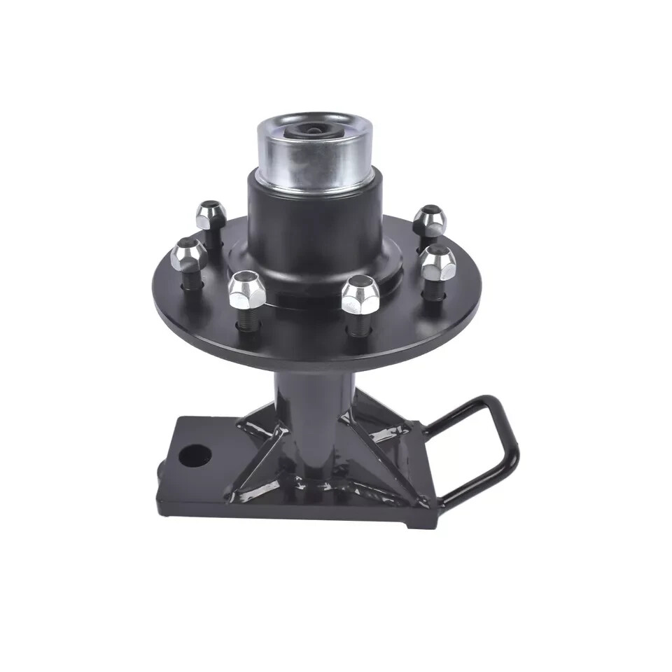 8000LB 8 x 6.5 Lug Shipping Container Wheels Steel Bolt-on Spindle Kit New,