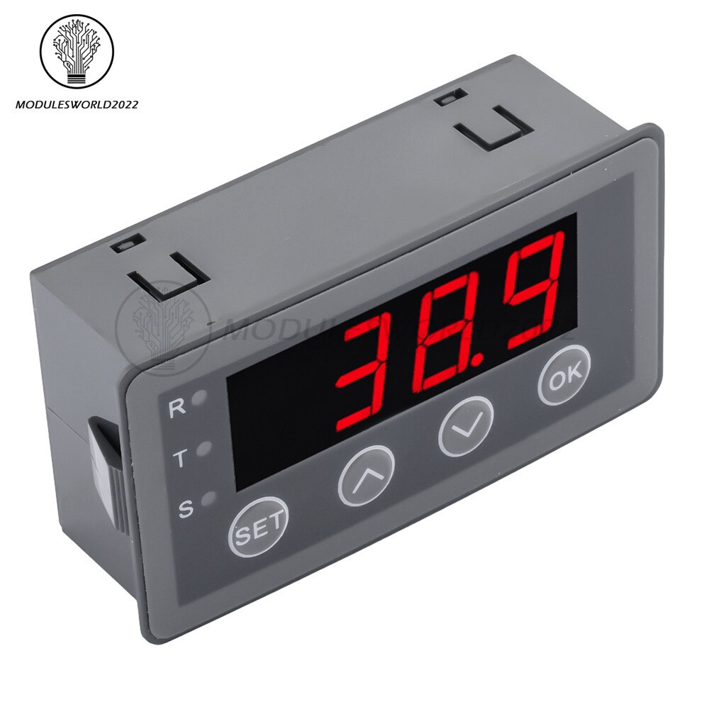 DC 6/8-25V 40/50mA 0.56″ 4-digit Tube Potentiometer Sensor Digital Display Meter