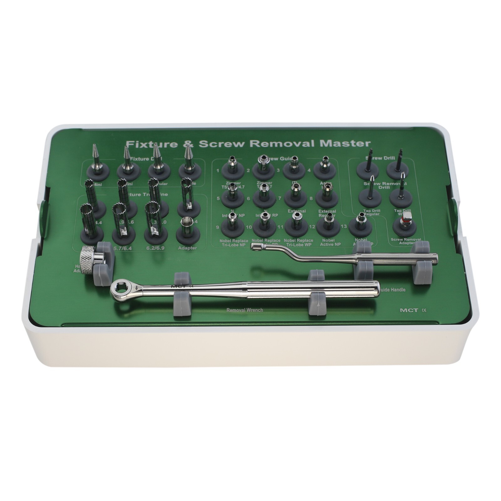 Salvin Implant Rescue Kit MCT FSRK-02 Implant Fixture & Fractured Screw Removal