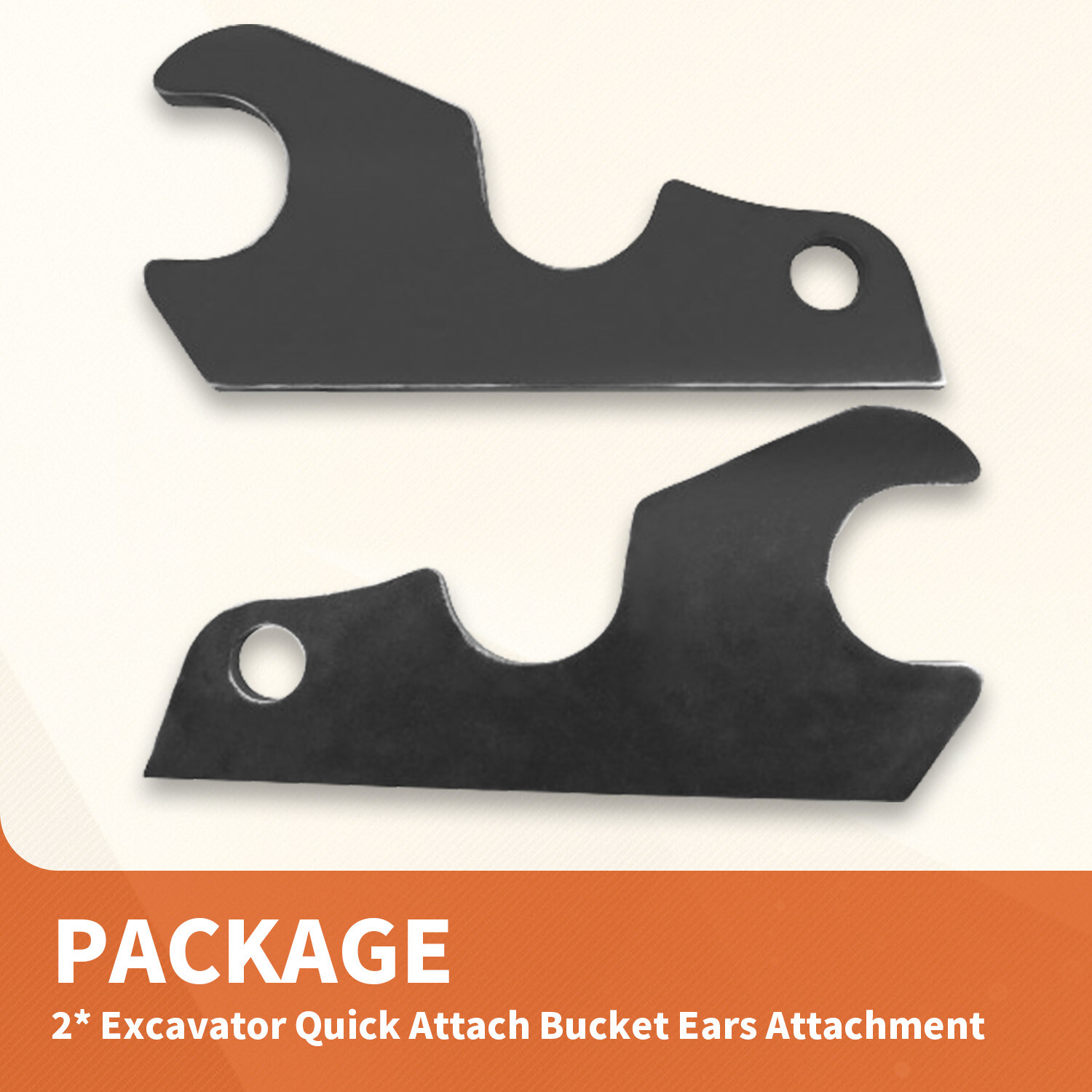 Quick Attach Excavator Bucket Ears for Kubota U35 KX71 KX91 KX121 KX040 KX033