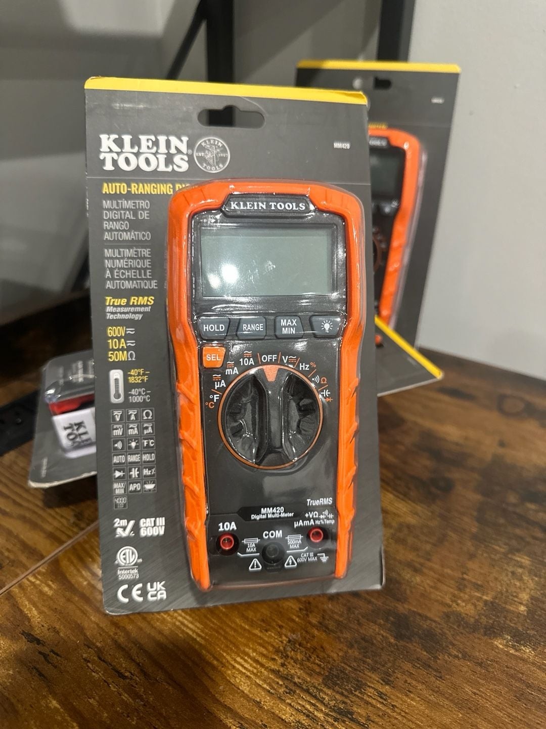Klein Tools MM420 Digital Multimeter True RMS Auto-Ranging