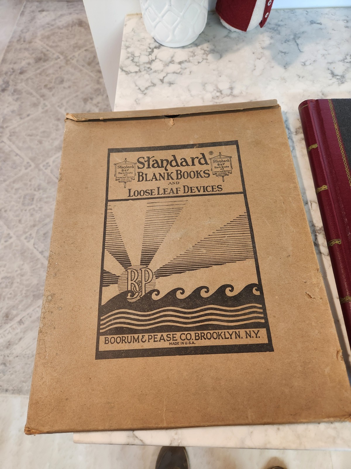 Vintage Boorum & Pease Record Rule Account Book Size 11”x14” 23-150 16-R