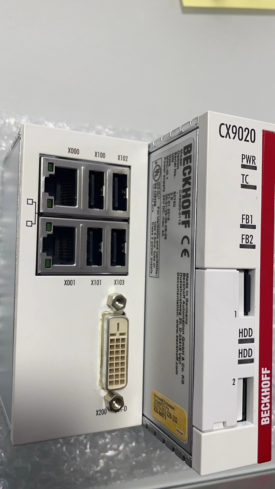1PC NEW BECKHOFF CX9020-0115 Standard PLC MODULE CX90200115 EXPEDITED SHIPPING