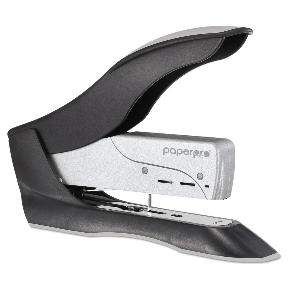 Bostitch inHANCE+100 Heavy Duty Stapler, 100 Sheets, Two-Finger, Spring-Powered