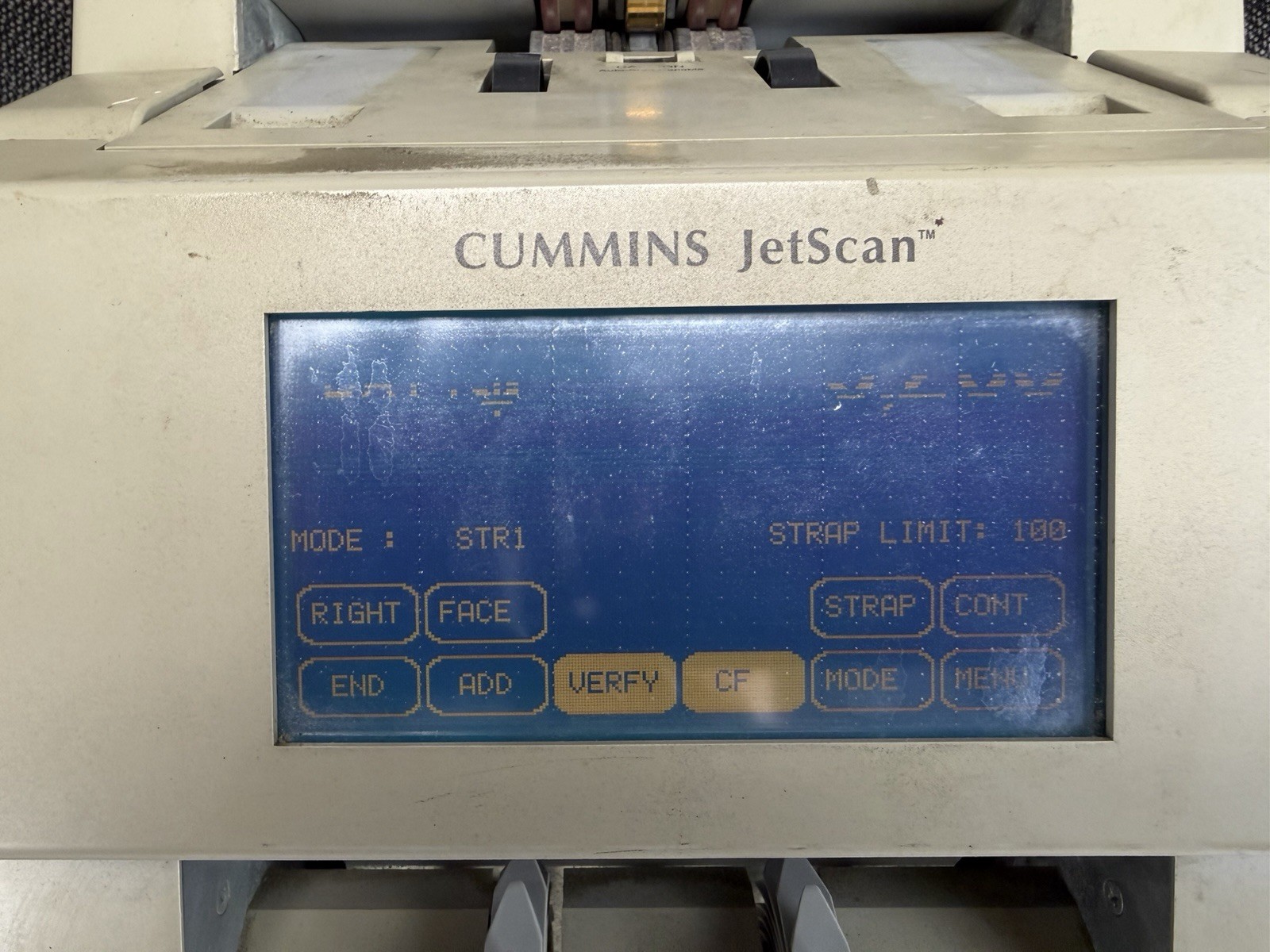 Cummins JetScan 4099 Dual Pocket Currency Counter 409-9909-00 *Parts/Repair*
