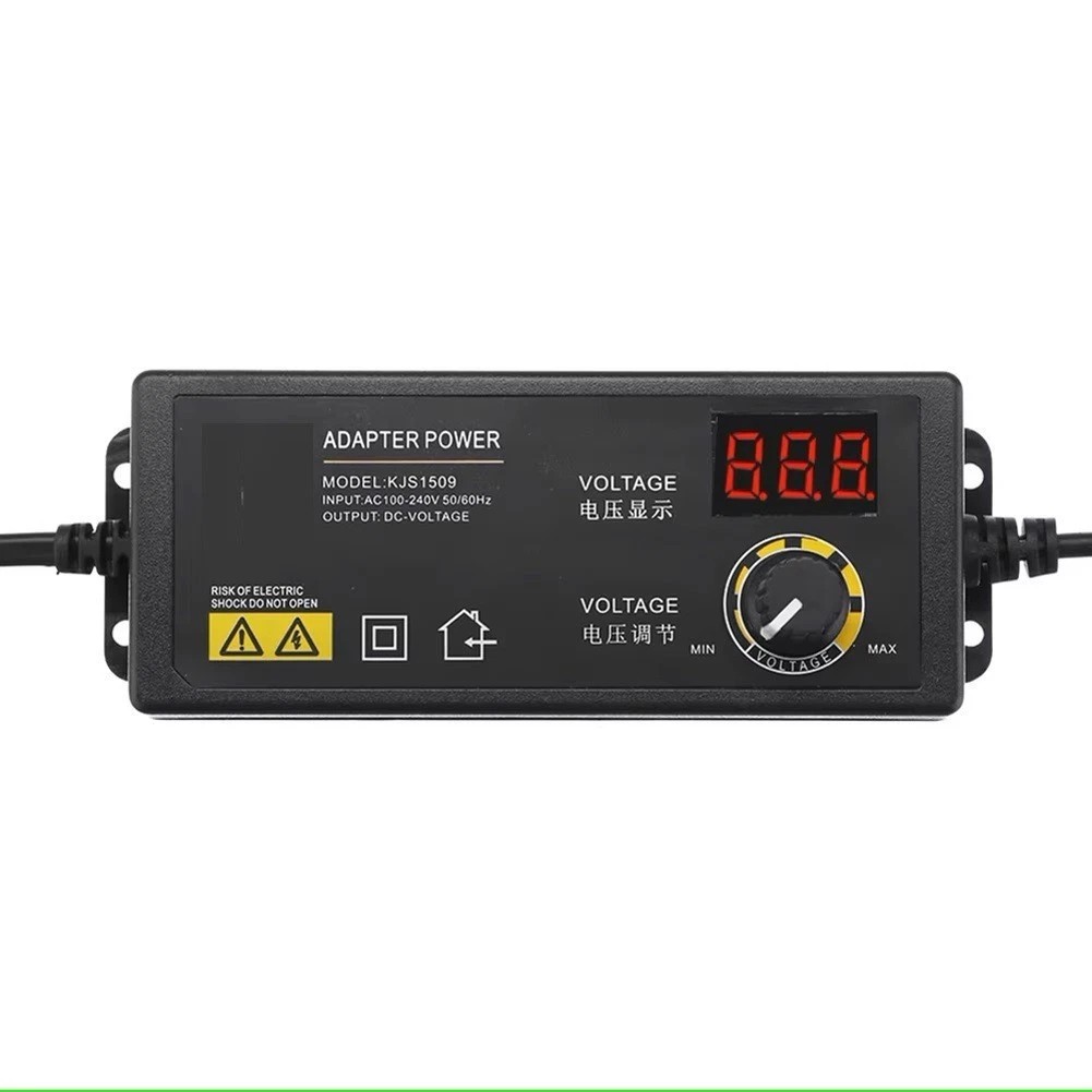 Adjustable AC/DC Power Supply Adapter Charger Variable Voltage 3V-24V UniversalE