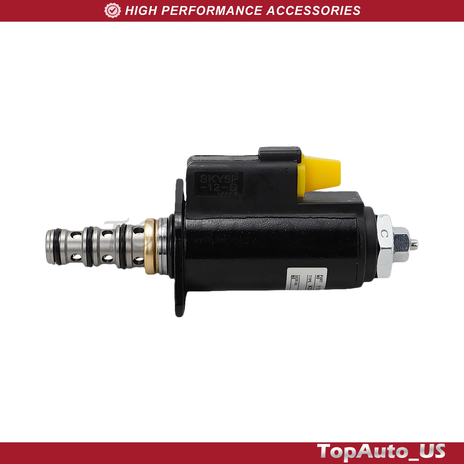 1119916 111-9916 KDRDE5K/31/40E30 Solenoid Valve 24V Fits CAT E200B E320D E320C