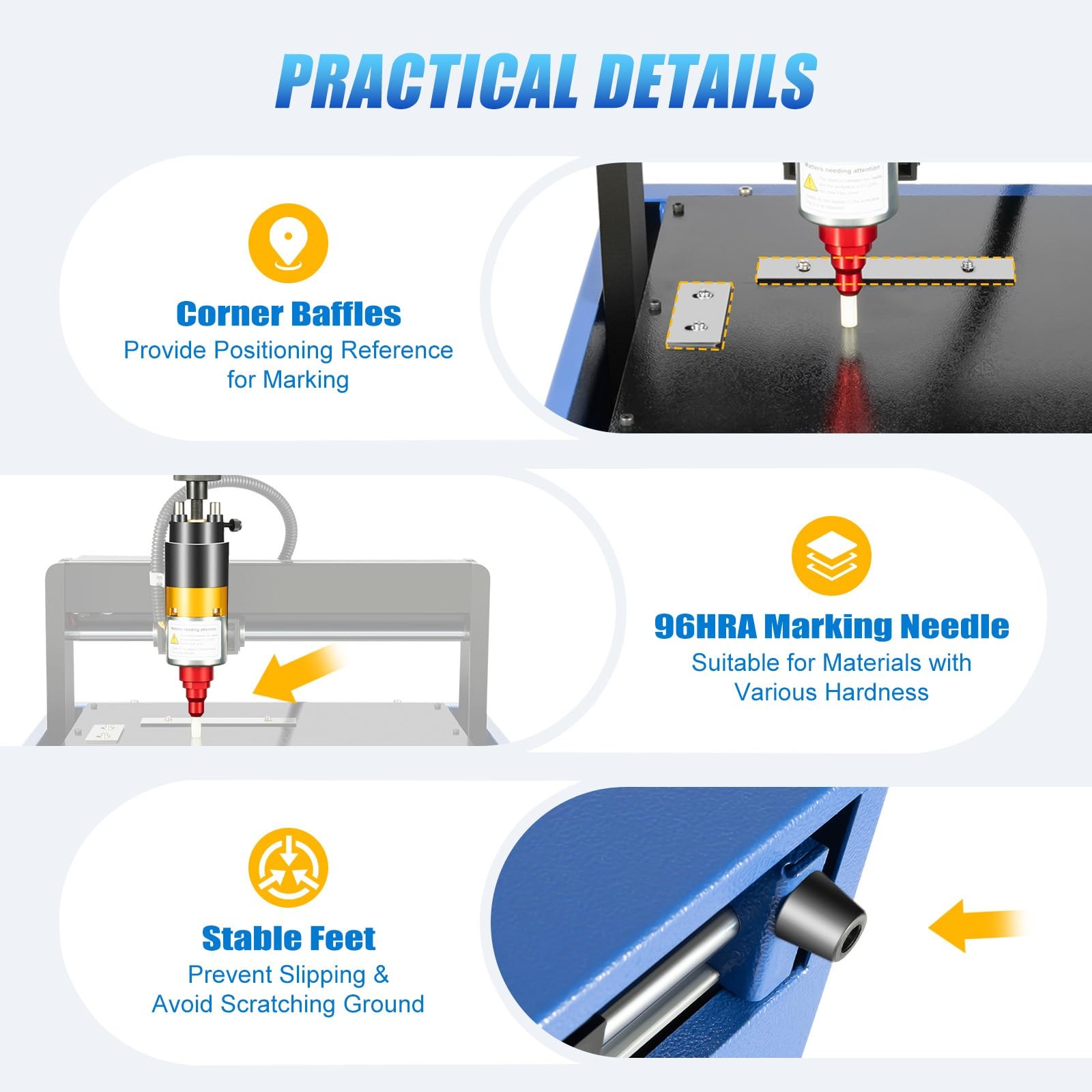 110V 400W Electric Marking Machine 200x150mm Metal Nameplate Engraver Windows