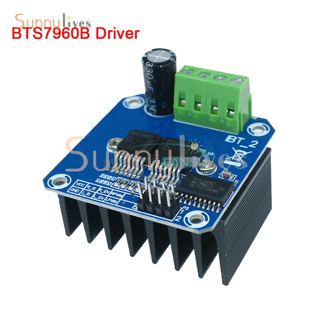 1/2/5/10PCS Double BTS7960B DC43A Stepper Motor Driver H-Bridge PWM for Arduino