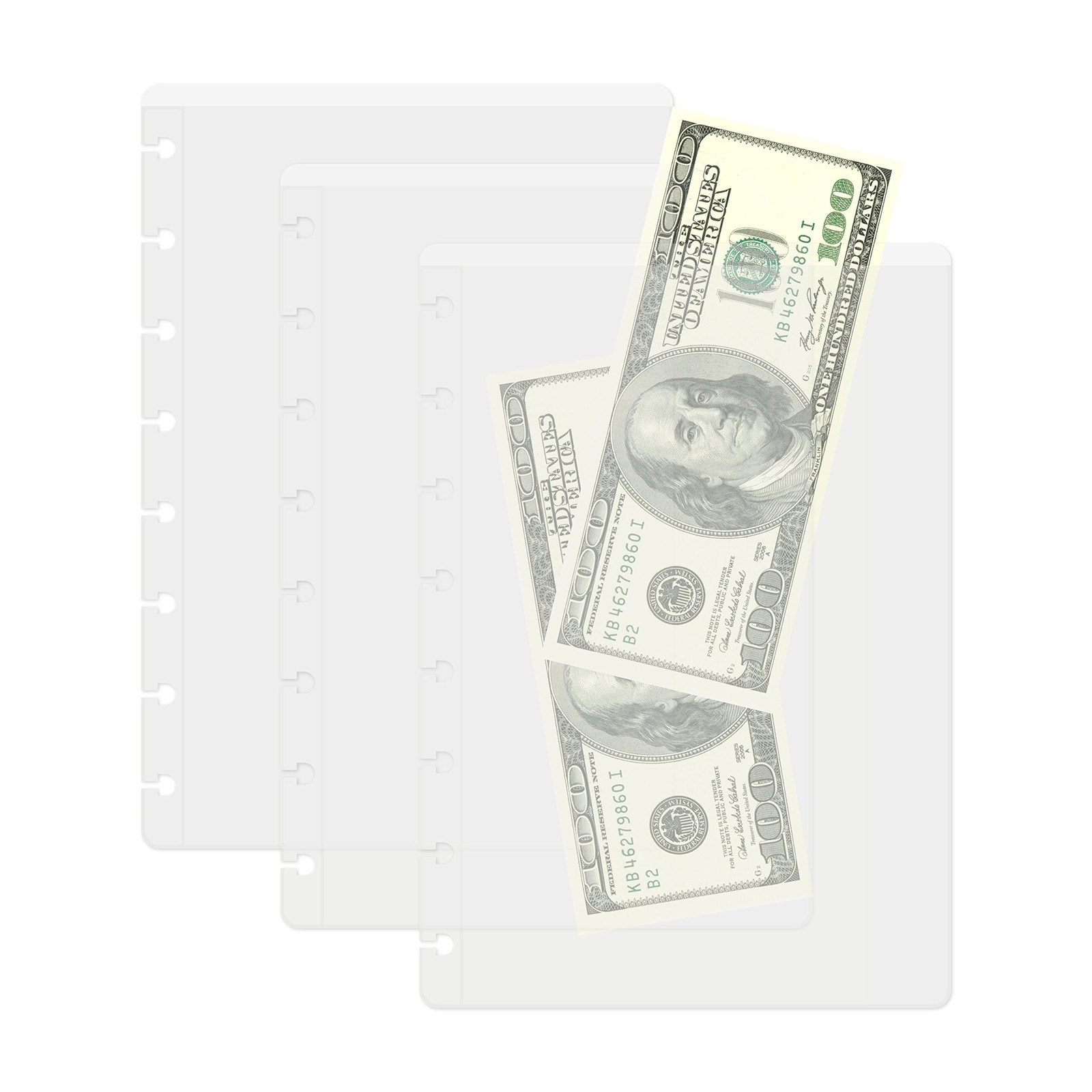 Discagenda Clear Top-Opening Pocket [2nd Edition] A5 (5.8×8.3in), 3 Pack for …