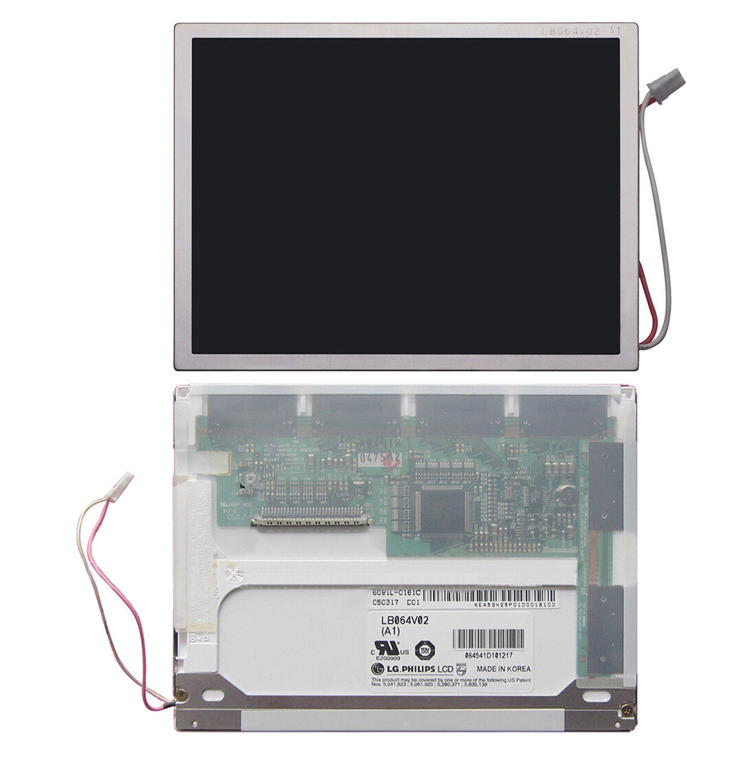 6.4 in LG PHILIPS LB064V02 (A1) LB064V02-A1 TFT Industrial LCD Screen Display #E
