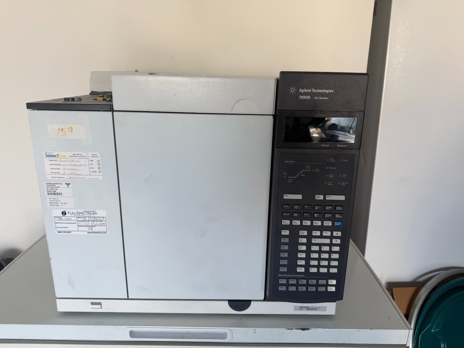 Agilent Technologies 7890B Gas Chromatograph System