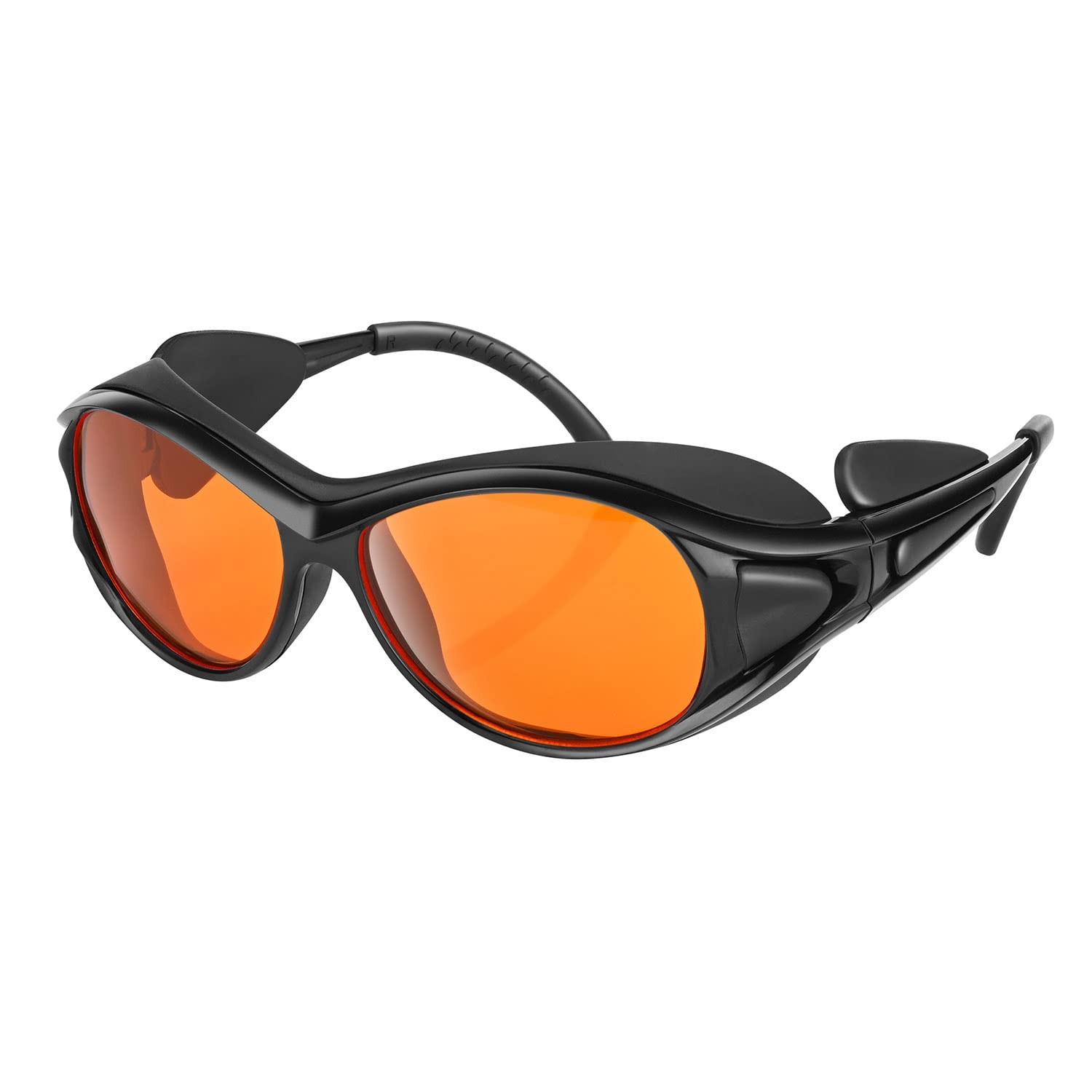 Professional UV Light Safety Glasses for 90nm-490nm One Size, Orange