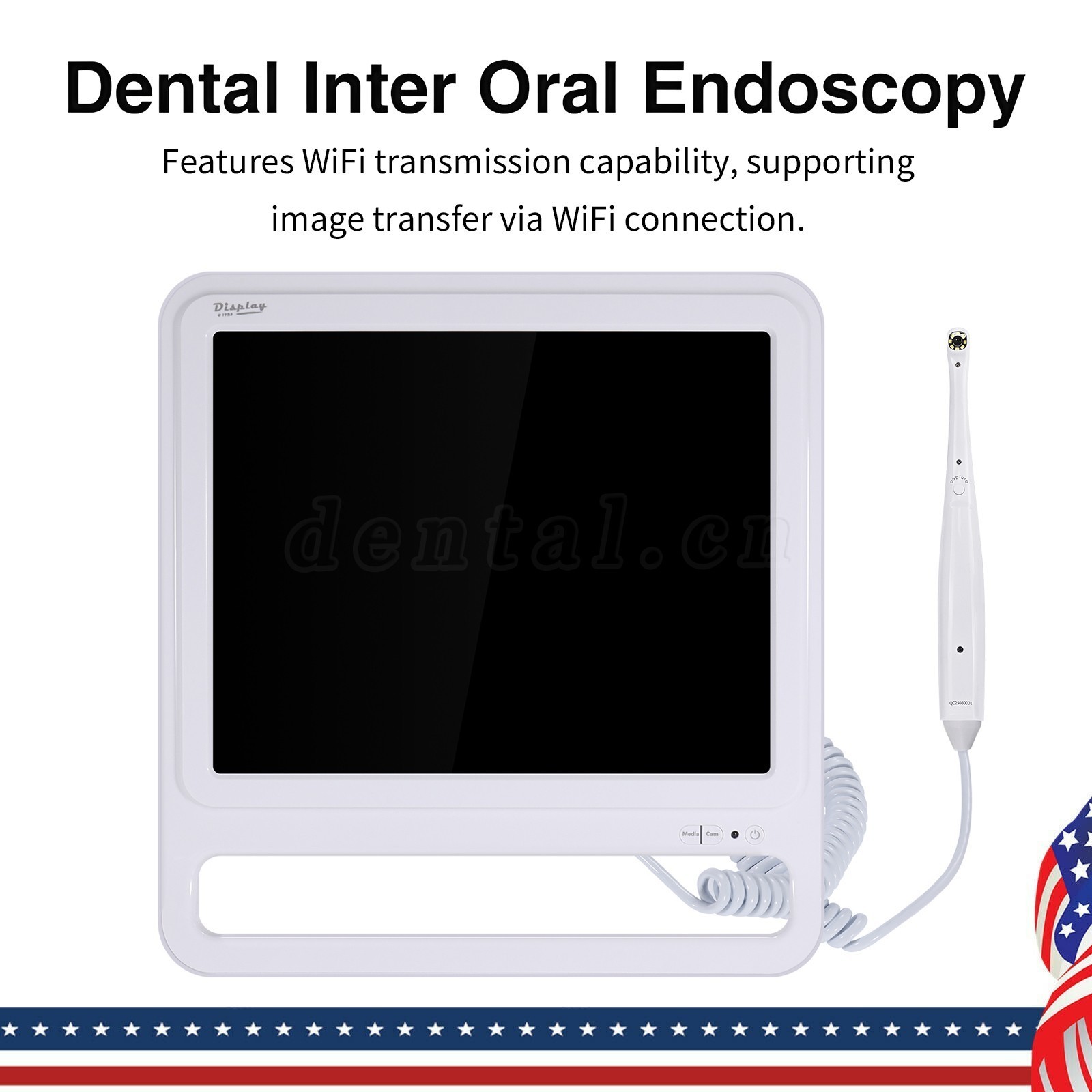 Wireless Dental Intraoral Oral Camera HD 1080p WIFI Endoscope teeth mirror IP67