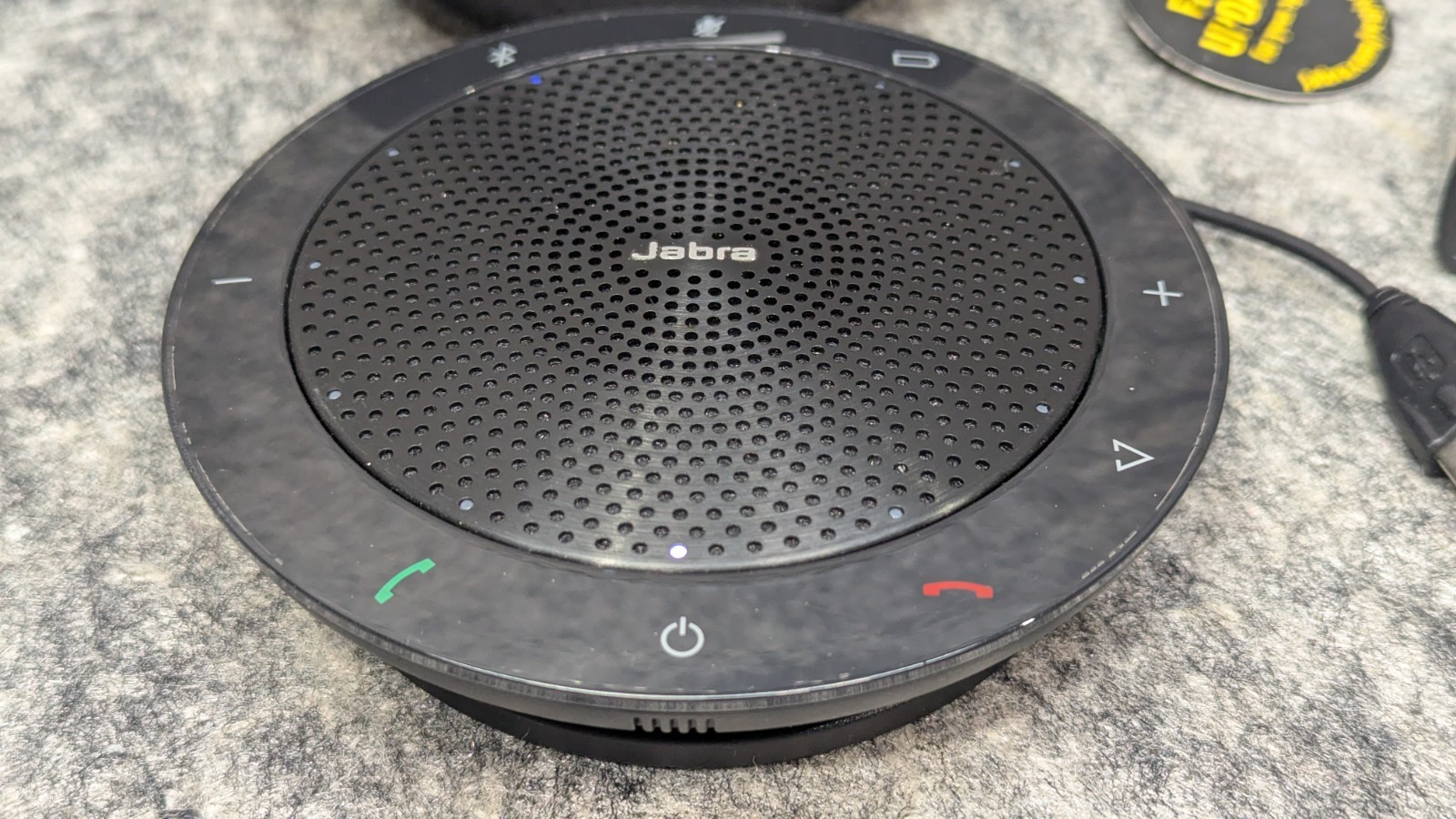 Jabra Speaker 510 USB Speakerphone PHS002W 7510-409 with Bag & Power Supply