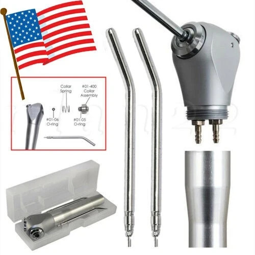 Dental Three Way 3 Way Syringe Air Water 2 Nozzles Triple Way Spray
