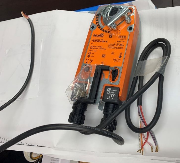 Belimo FSAFB24-SR-S Fire & Smoke Damper Actuator
