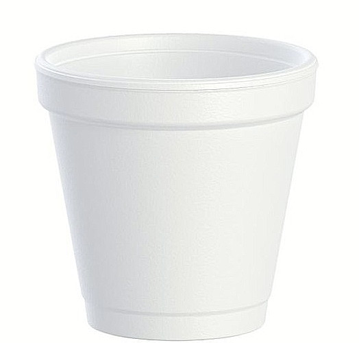 Dart 4J4 4 oz Insulated Foam Cups – EPS J‑Cup® – 1,000 Count Case