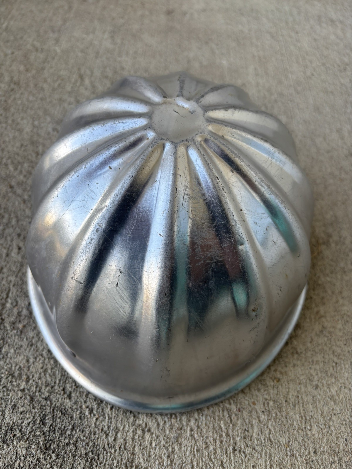 Vintage Fibre-Metal Superlite Aluminum Hard Hat. Made in USA!
