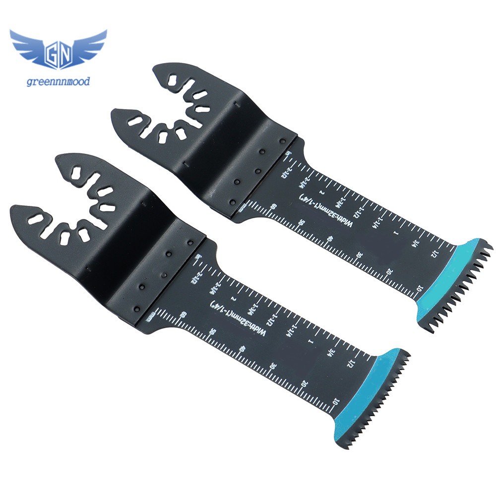 10PCS Bi-Metal Curved Saw Blades Extended Japanese Oscillating Saw Blades Kits