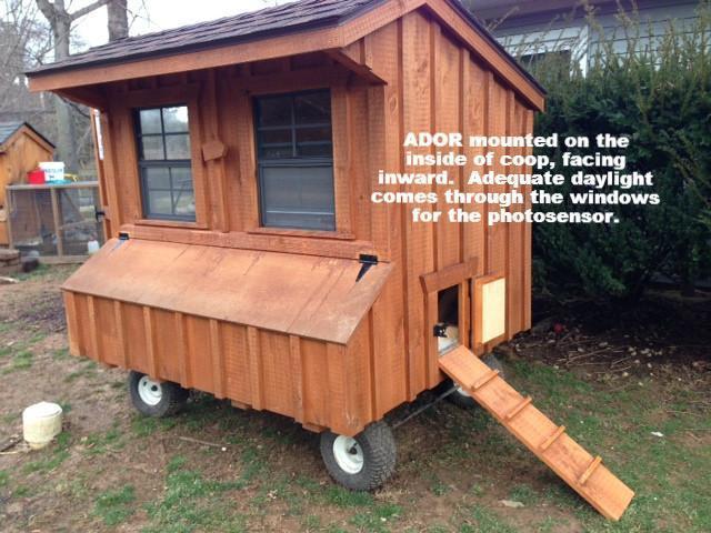 Automatic Chicken Door ADOR1 MADE in USA.