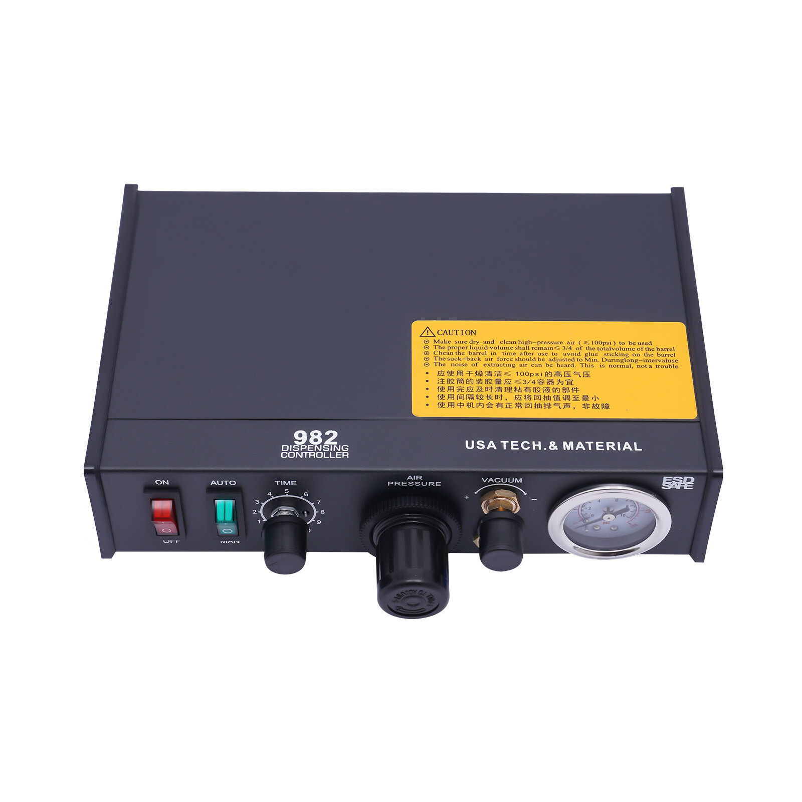 Semi-automatic Epoxy Resin Glue Dispenser Solder Paste Liquid Controller Dropper
