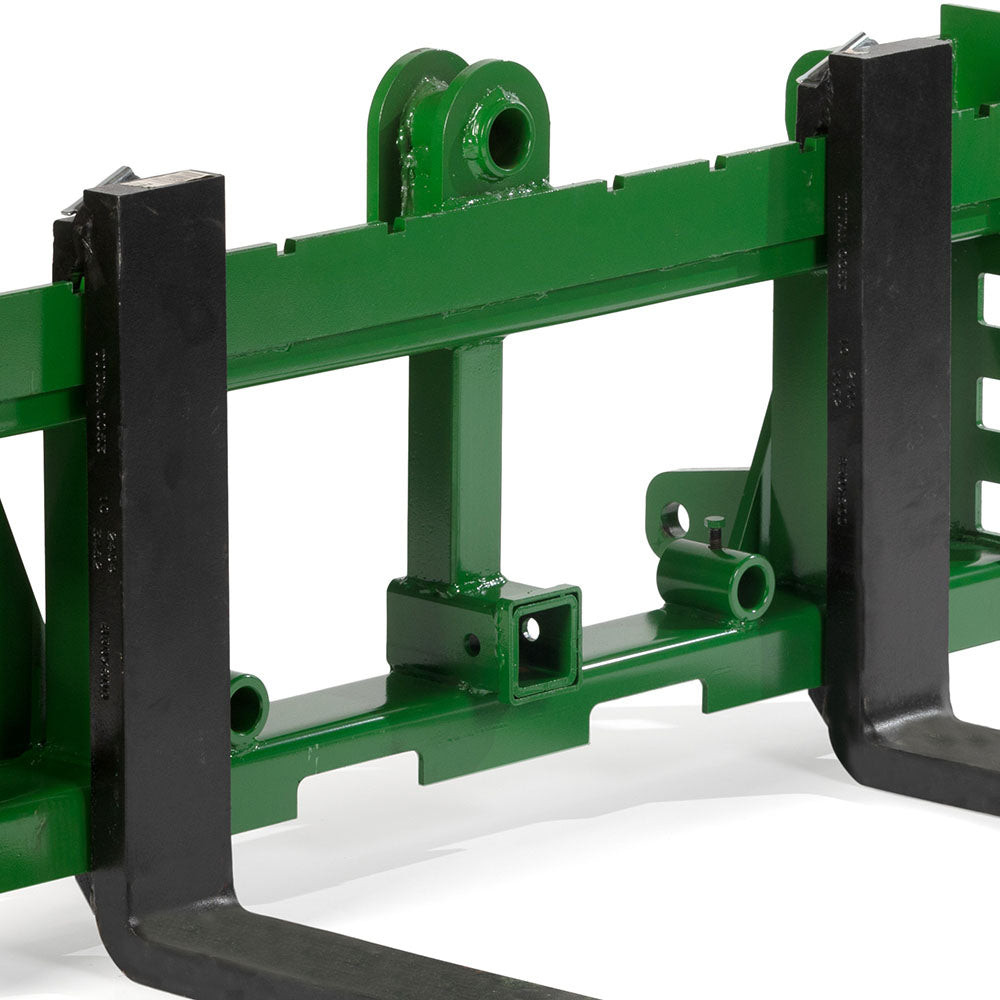 Titan Attachments Economy Global Euro Pallet Fork Frame with 42″ Fork Blades