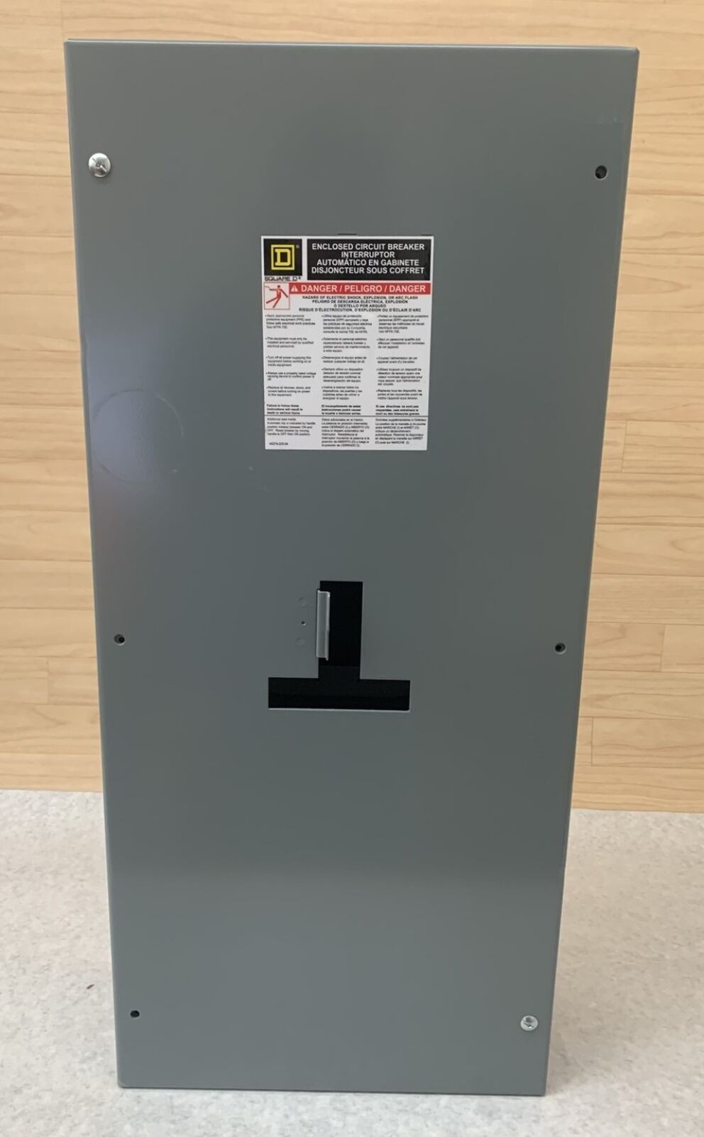 Square D J250S 3-Space 250Amp Indoor Surface Mount Circuit Breaker Enclosure