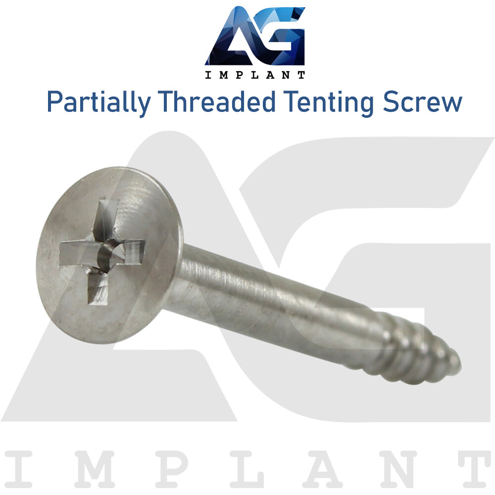 10 Titanium Part Threaded Tenting Screw Guided Regeneration GBR Membrane