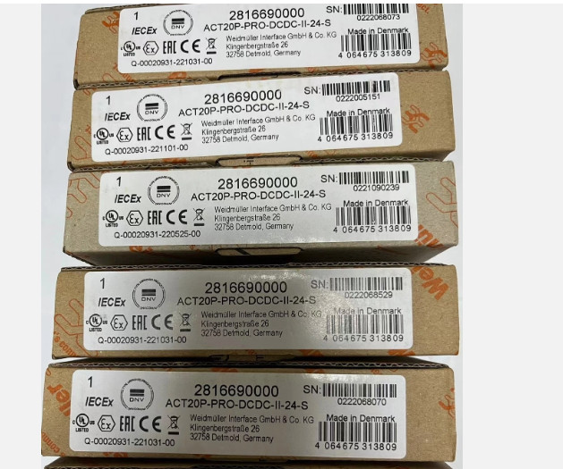 ACT20P-PRO DCDC II-24-S 2816690000 1pcs new Weidmuller isolator 2816690000